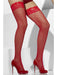 Buy Red Fishnet Thigh-High Tights for Adults from Costume Super Centre AU