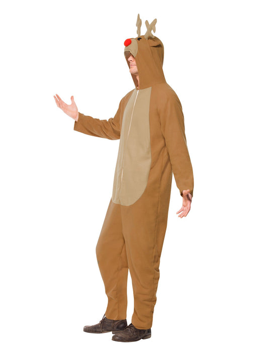 Buy Reindeer Deluxe Onesie Costume for Adults from Costume Super Centre AU