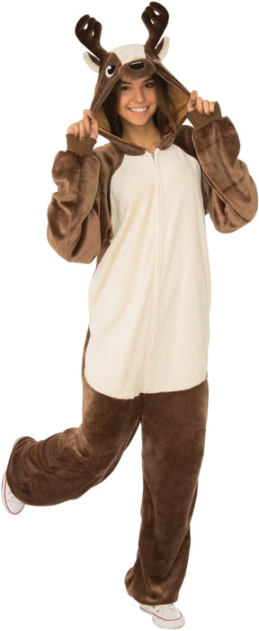 Buy Reindeer Furry Onesie Costume for Adults from Costume Super Centre AU
