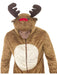 Buy Reindeer Plush Hooded Onesie Costume for Adults from Costume Super Centre AU