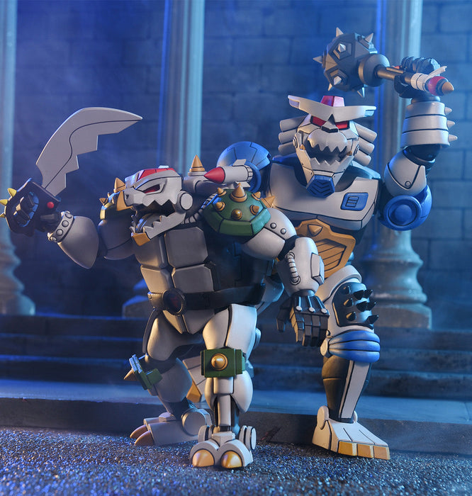 Buy Robo Tokka & Rahzar - 2-Pack 7" Scale Action Figures - TMNT 1987 Cartoon - NECA Collectibles from Costume Super Centre AU