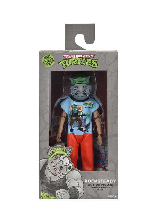 Buy Rocksteady Costume - 6" Scale Clothed Figure - TMNT x Ben Cooper - NECA Collectibles from Costume Super Centre AU