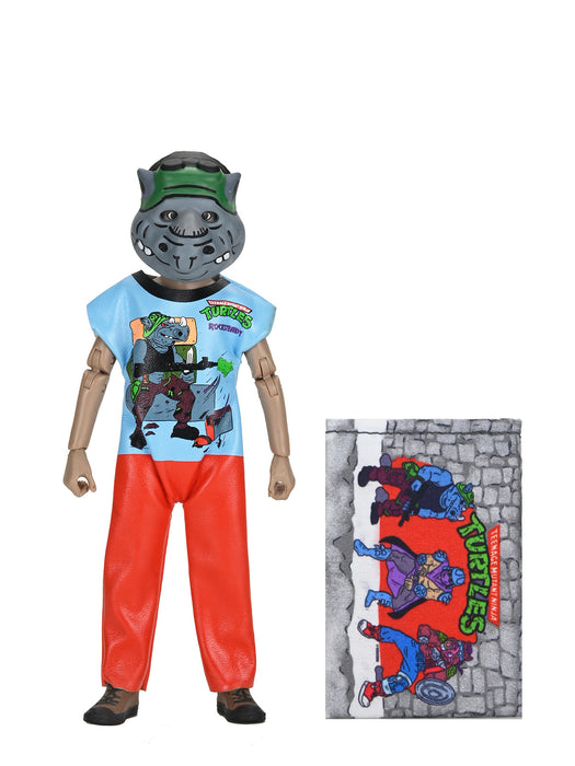 Buy Rocksteady Costume - 6" Scale Clothed Figure - TMNT x Ben Cooper - NECA Collectibles from Costume Super Centre AU