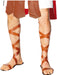 Buy Roman Sandals for Adults - Brown from Costume Super Centre AU