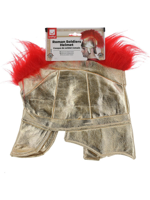 Buy Roman Soldier Gold Helmet for Adults from Costume Super Centre AU
