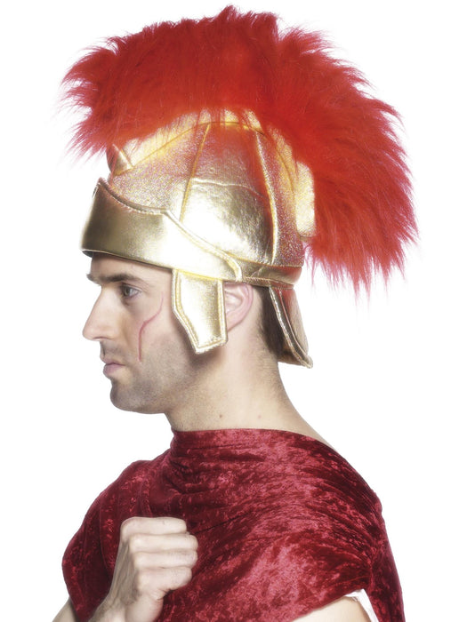 Buy Roman Soldier Gold Helmet for Adults from Costume Super Centre AU