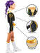 Buy Rumi Gold Deluxe Costume for Kids - K-Pop Demon Hunters from Costume Super Centre AU