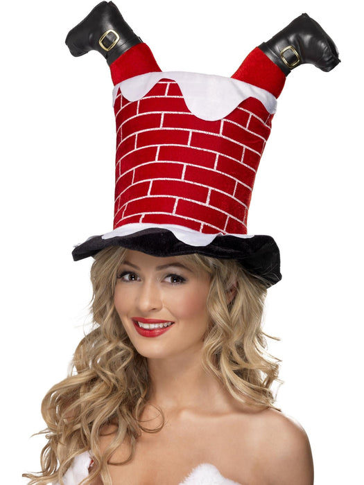 Buy Santa Stuck in Chimney Hat for Adults from Costume Super Centre AU