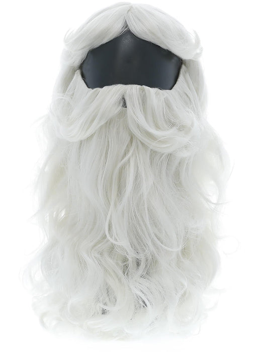 Buy Santa White Beard and Wig Set for Adults from Costume Super Centre AU