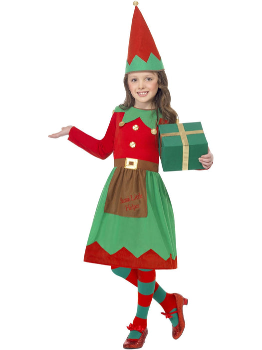 Buy Santa's Little Helper Costume for Kids from Costume Super Centre AU