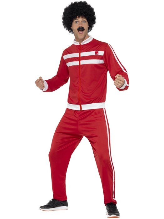 Buy Scouser Red Tracksuit Costume for Adults from Costume Super Centre AU