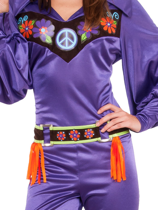 Buy Seventies Babe Hippie Costume for Adults from Costume Super Centre AU