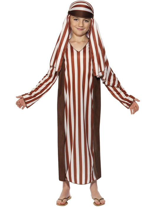 Buy Shepherd Brown Striped Costume for Kids from Costume Super Centre AU