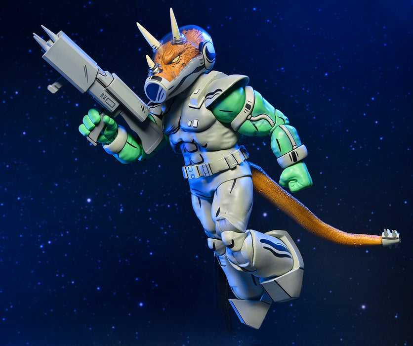 Buy Shock Commando Triceraton - 7" Scale Action Figure - Teenage Mutant Ninja Turtles: Mirage Comics - NECA Collectibles from Costume Super Centre AU