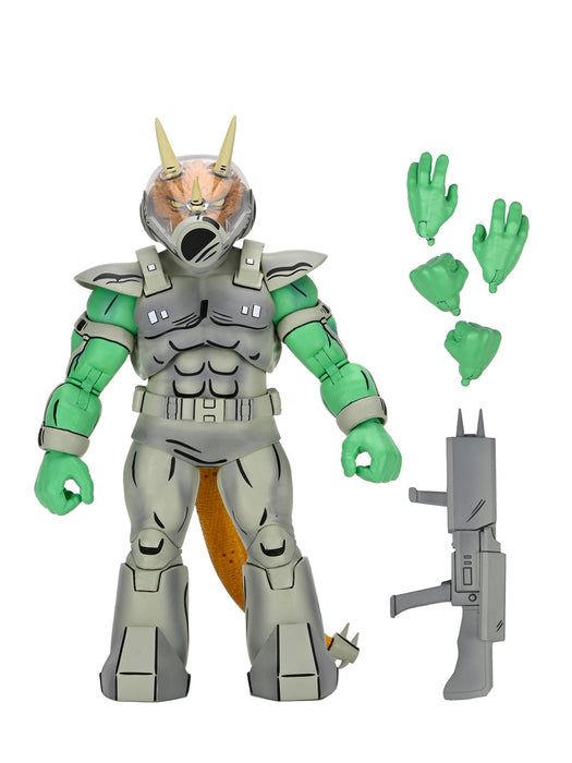 Buy Shock Commando Triceraton - 7" Scale Action Figure - Teenage Mutant Ninja Turtles: Mirage Comics - NECA Collectibles from Costume Super Centre AU