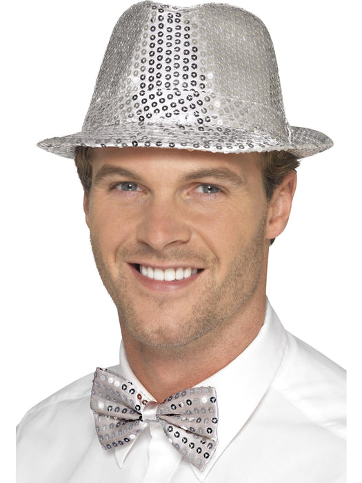 Buy Silver Sequin Hat for Adults from Costume Super Centre AU