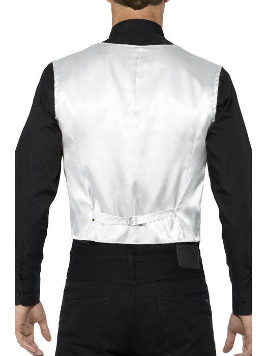 Buy Silver Sequin Waistcoat for Adults from Costume Super Centre AU
