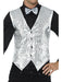 Buy Silver Sequin Waistcoat for Adults from Costume Super Centre AU