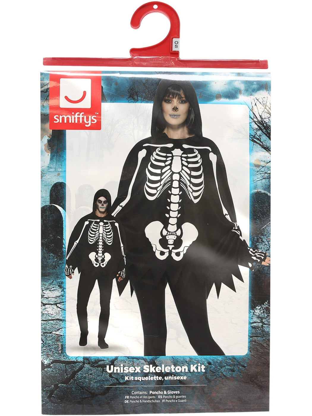 Skeleton Costume Kit for Adults | Costume Super Centre