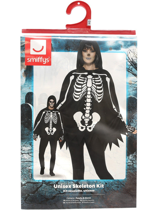 Buy Skeleton Costume Kit for Adults from Costume Super Centre AU