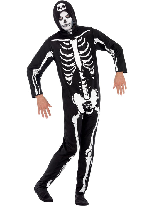 Buy Skeleton Hooded Costume for Adults from Costume Super Centre AU