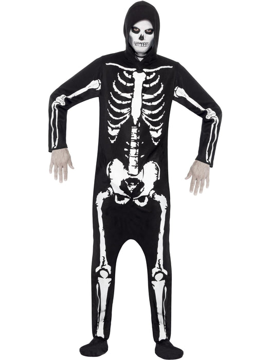 Buy Skeleton Hooded Costume for Adults from Costume Super Centre AU