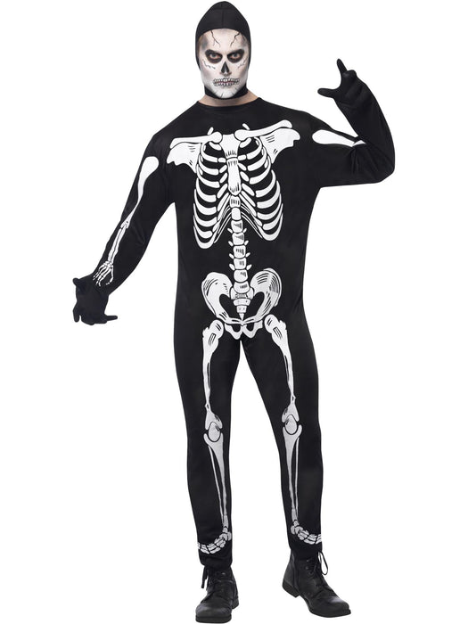 Buy Skeleton Jumpsuit Costume for Adults from Costume Super Centre AU