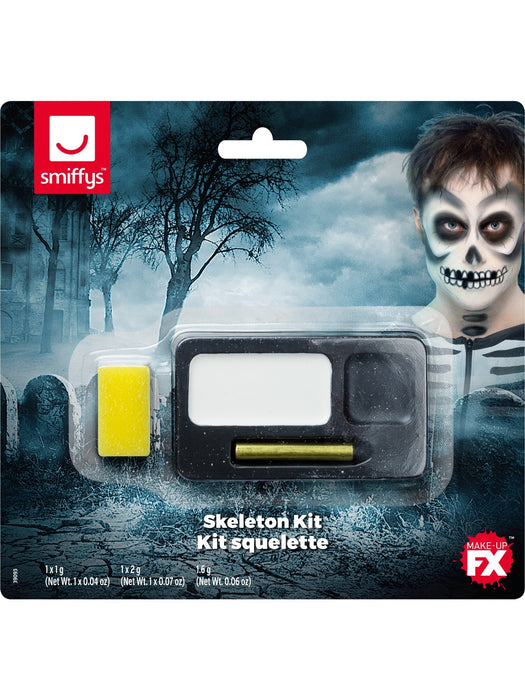 Buy Skeleton Make-Up FX Kit from Costume Super Centre AU