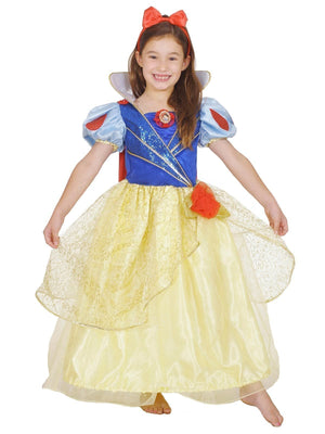 Snow White Glitter & Glow Premium Child Costume | Costume Super Centre AU