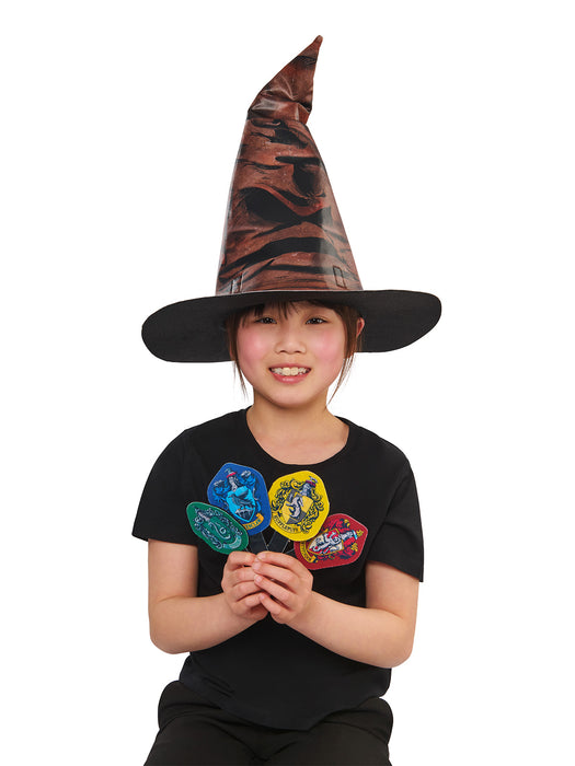 Buy Sorting Hat with House Badges for Kids - Harry Potter from Costume Super Centre AU