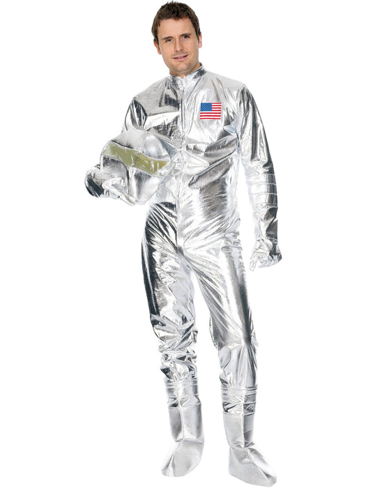 Buy Spaceman Silver Deluxe Costume for Adults from Costume Super Centre AU