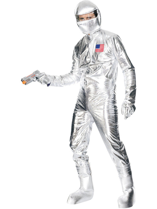 Buy Spaceman Silver Deluxe Costume for Adults from Costume Super Centre AU