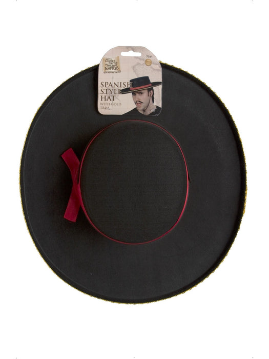 Buy Spanish Black Hat for Adults from Costume Super Centre AU