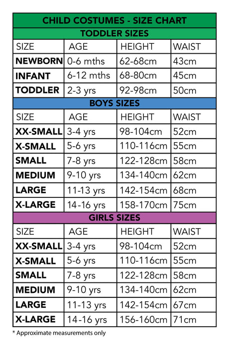 Buy Costumes for Kids from Costume Super Centre AU