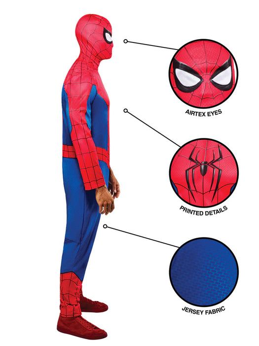 Spider-Man Costume for Adults - Marvel Spider-Man Brand New Day