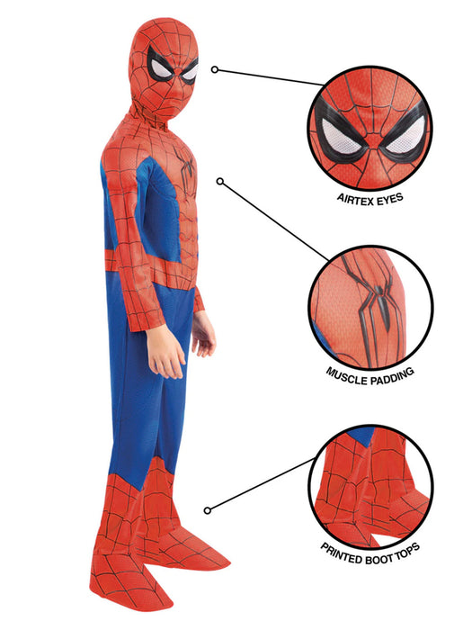 Buy Spider-Man Deluxe Costume for Kids - Marvel Spider-Man Brand New Day from Costume Super Centre AU