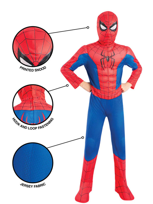 Spider-Man Deluxe Costume for Kids - Marvel Spider-Man Brand New Day