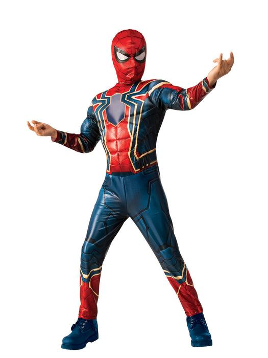 Buy Spider-Man Iron-Spider Deluxe Costume for Kids - Marvel Spider-Man from Costume Super Centre AU