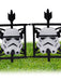 Buy Stormtrooper 2 Piece Fence Decor - Disney Star Wars from Costume Super Centre AU