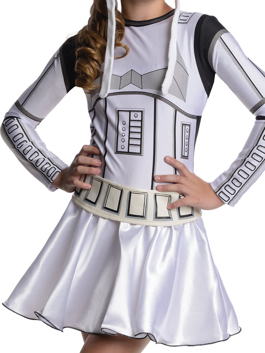 Buy Stormtrooper Dress Costume for Kids - Disney Star Wars from Costume Super Centre AU