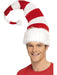 Buy Striped Red & White Santa Hat for Adults from Costume Super Centre AU