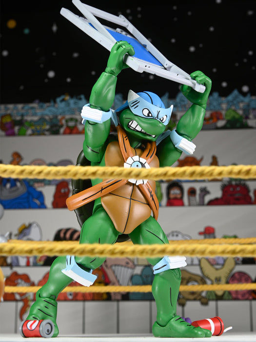Buy Stump Wresting Turtles 4 Pack - 7" Scale Action Figure - Teenage Mutant Ninja Turtles (Archie Comics) - NECA Collectibles from Costume Super Centre AU
