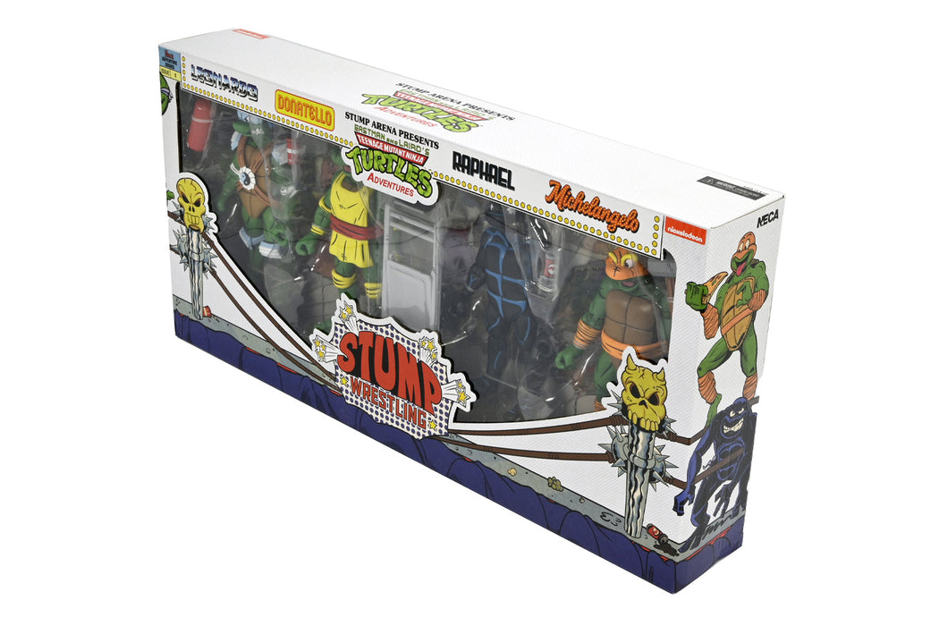 Buy Stump Wresting Turtles 4 Pack - 7" Scale Action Figure - Teenage Mutant Ninja Turtles (Archie Comics) - NECA Collectibles from Costume Super Centre AU