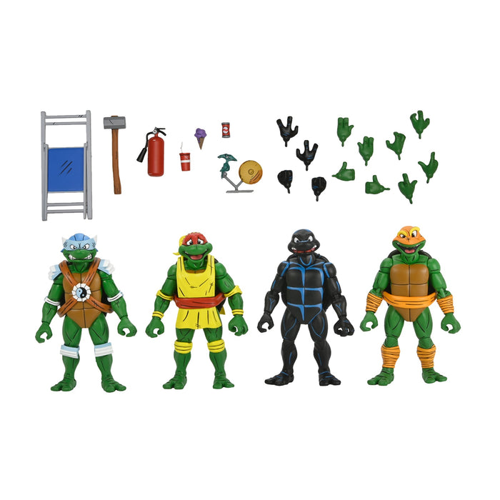 Buy Stump Wresting Turtles 4 Pack - 7" Scale Action Figure - Teenage Mutant Ninja Turtles (Archie Comics) - NECA Collectibles from Costume Super Centre AU
