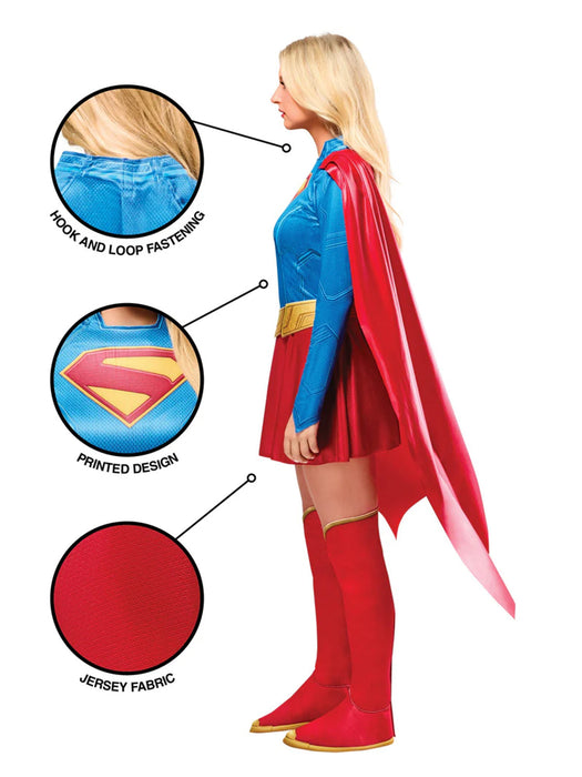 Buy Supergirl Deluxe Costume for Adults - Supergirl 2026 Movie from Costume Super Centre AU