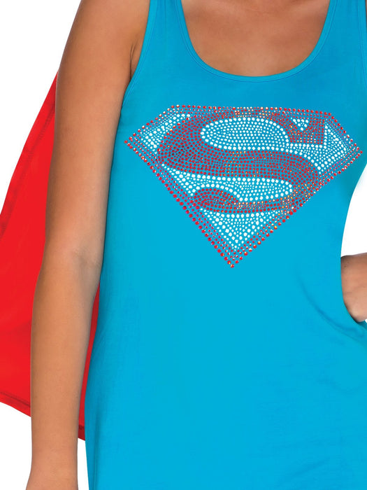 Buy Supergirl Tank Dress for Teens - Warner Bros DC Comics from Costume Super Centre AU