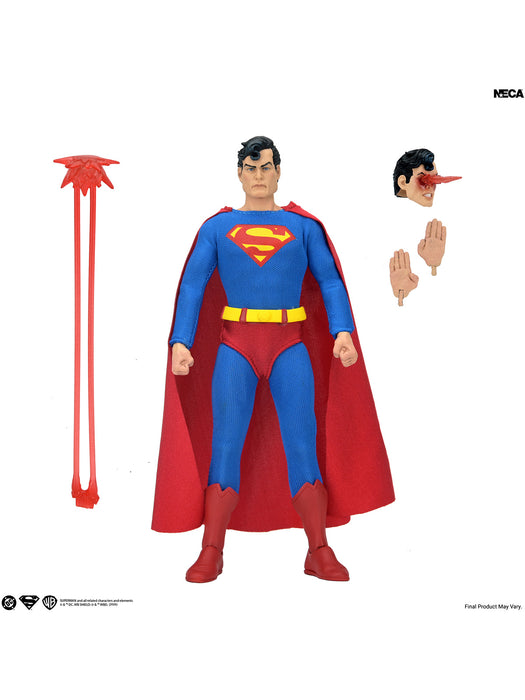 Superman 8” Scale Clothed Action Figure - DC Comics - NECA Collectibles