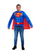 Buy Superman Costume Top & Cape for Adults - DC Comics from Costume Super Centre AU