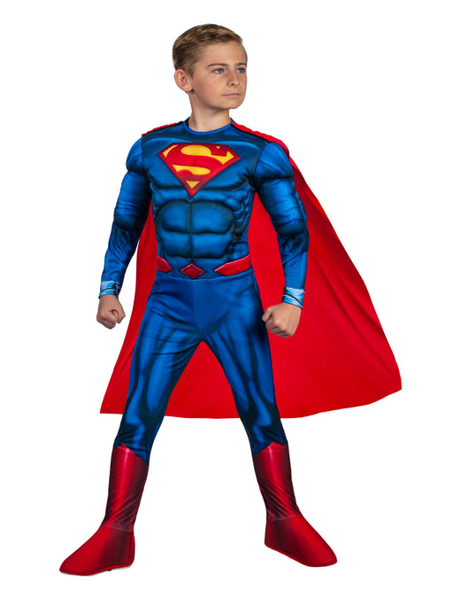 Buy Superman Deluxe Costume for Kids - Warner Bros DC Comics from Costume Super Centre AU