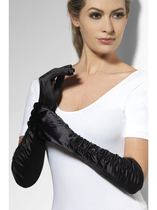 Buy Temptress Black Gloves For Adults from Costume Super Centre AU